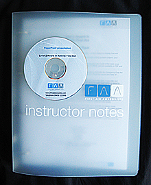 Level 2 FAA 3 day First Aid at Work Tutor Pack FAAFAW3DAY