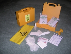 Body Fluid Disposal Kit - Bulk spill kit - 5 applications
