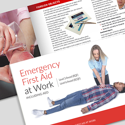Emergency First Aid at Work Book L3EFABOOK