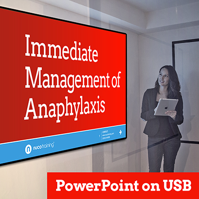 L3/L6 Immediate Management of Anaphylaxis PowerPoint USB IMOAUSB