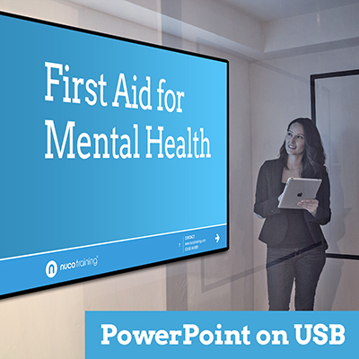L2/L5 First Aid for Mental Health PowerPoint USB FA4MHPPUSB