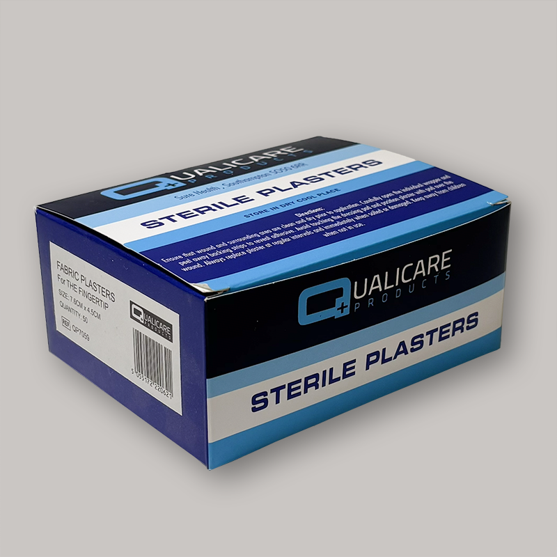 Fabric Fingertip Plasters - Box of 100 QCFF100