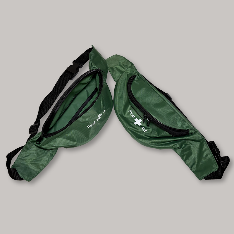 First Aid Green Canvas Bumbag BBS