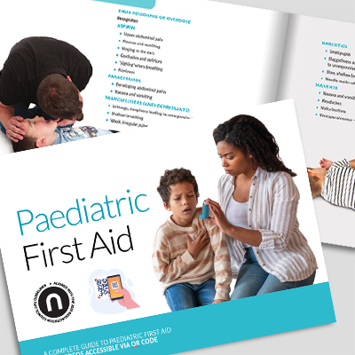 Paediatric First Aid Book (Inc. videos) L3PFABOOK