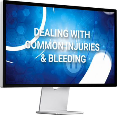 Video Download - Dealing with Common Injuries & Bleeding (Adult) VID-DWCIAB-ADT