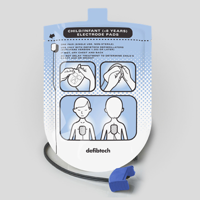 Lifeline AED Paediatric Defibrillation Pad Package DDP-200P