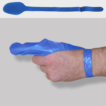 Fingerstall - Large Blue (1) FST001