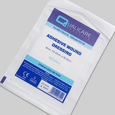 Adhesive Wound Dressing - 10cm x 8cm (25) LAAD108025