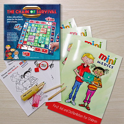 Mini Medics Trainer Pack<br />with Pencil Sets MMTPPS
