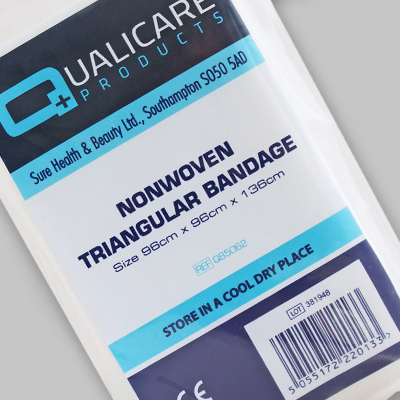 Disposable Triangular Bandage - 96 x 96 x 136cm - 40g (1) NWT40