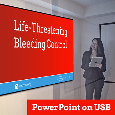 Life-threatening Bleeding Control PowerPoint USB - Nuco Plus