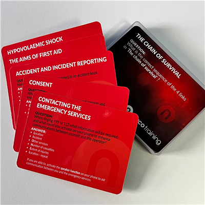 First Aid Recap Card Set 1 RECAPCARDS1