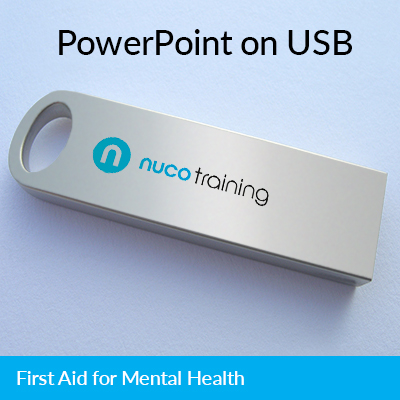 L2/L5 First Aid for Mental Health PowerPoint USB FA4MHPPUSB