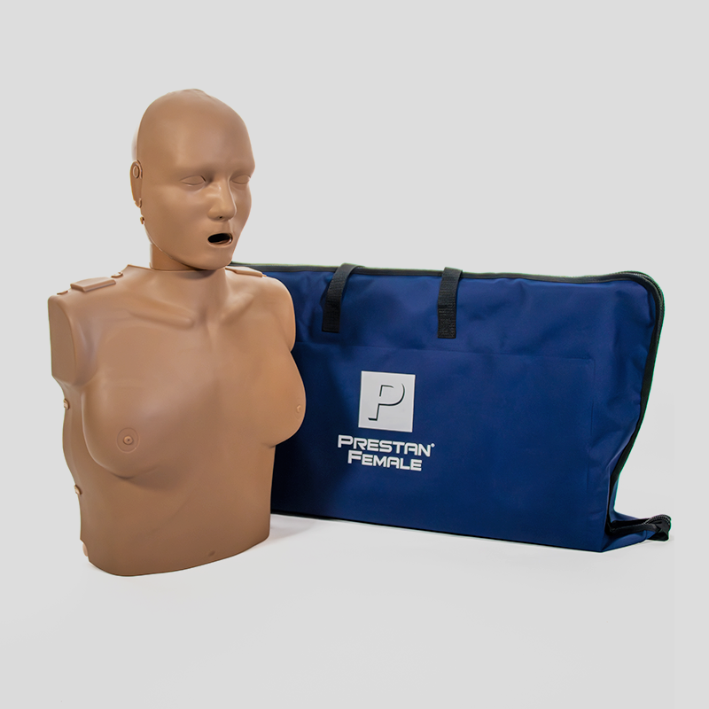 PRESTAN Professional Female Adult Manikin with CPR Feedback (Dark Skin) PRESTANPROACPRF-F-DS