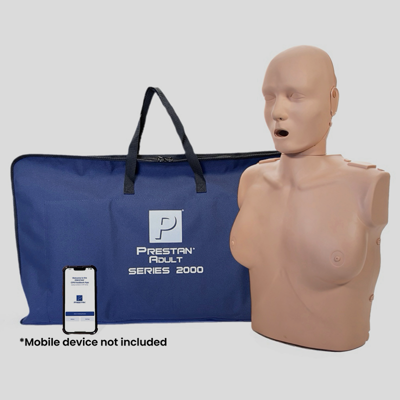 PRESTAN Professional Female Adult Series 2000 CPR Training Manikins (Medium Skin) PRESTANPRO2000-F-MS