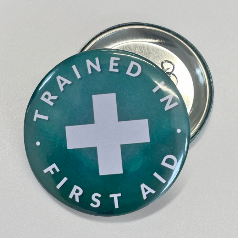 First Aider Pin Badge FABADGE